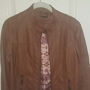 FAUX Leather Moto Jacket